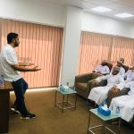 Mr. Aadtiya Khimji spoke to trainees